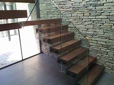 Clamped Glass Staircase
