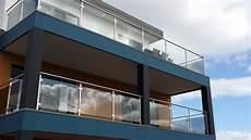 Decking glass balustrade