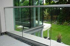 Decking glass balustrade