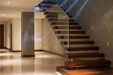 Staircase glass balustrade