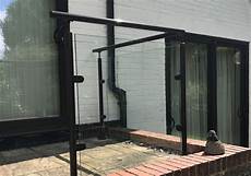 Black Glass Balustrade