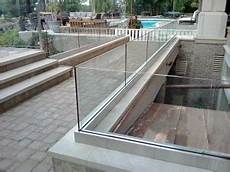 Glass channel balustrade