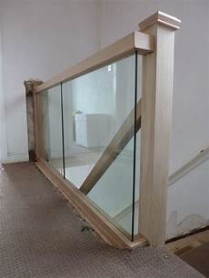 Glass Landing Banister