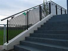 Perforated Metal Balustrade
