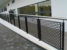 Perforated Metal Balustrade