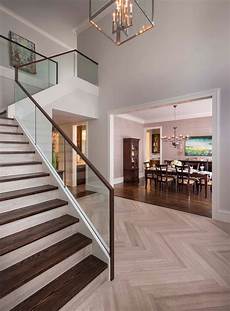 Staircase glass balustrade