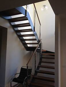 Staircase glass balustrade