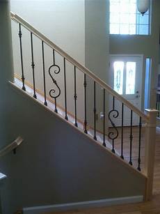 Wood balustrade