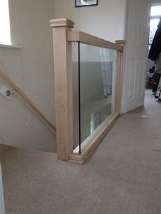 Wooden Glass Balustrade